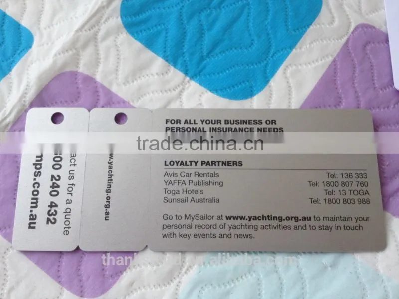 PMS color Plastic membership card printing/ PVC membership card printing/ membership card printing
