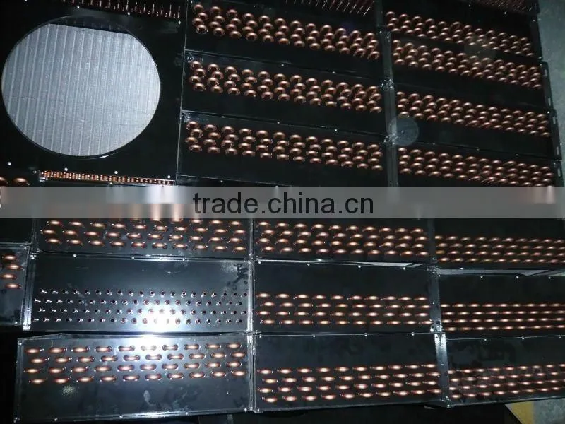 Air cooled refrigeator condensers