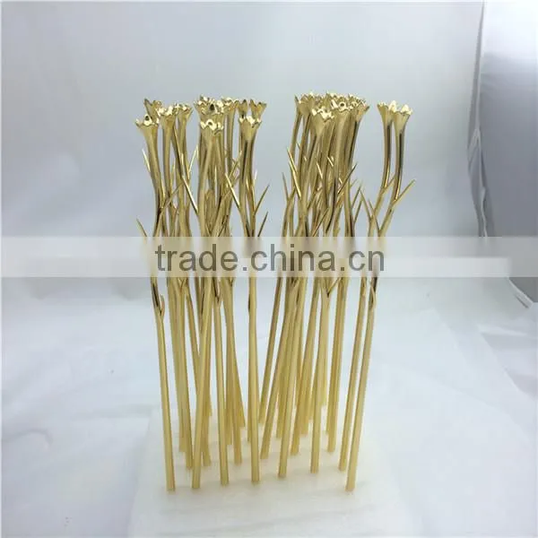 real gold plating gold plated flower , gold plating service , shenzhen changjing , goldview gold plating