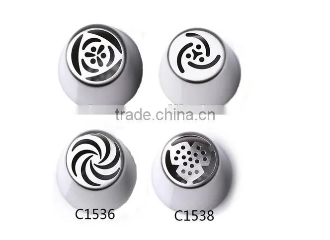 Stainless steel Nozzles Set Cake Decoration pastry tube Piping Spray Cake Decorating