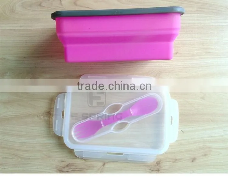 Collapsible Container Camping Silicone Food Storage Containers