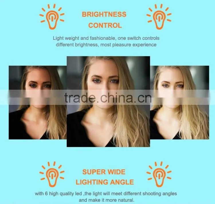 3.5mm selfie flash fill light, selfie enhancing flash light night light, mobile phone led flash light