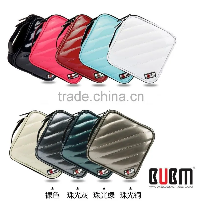 Wholesale ALL COLORS PU leather Square CD bag,CHEAP DVD VCD Case
