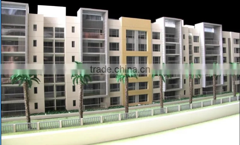 scale model for residential apartment architectural model,building scale model making