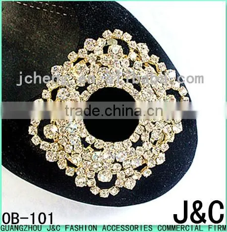crystal AB acrylic lady fashion shoes ornaments