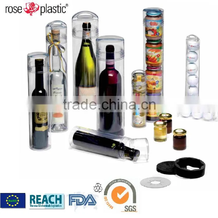 Manufacture round pvc clear plastic tube for seeing through