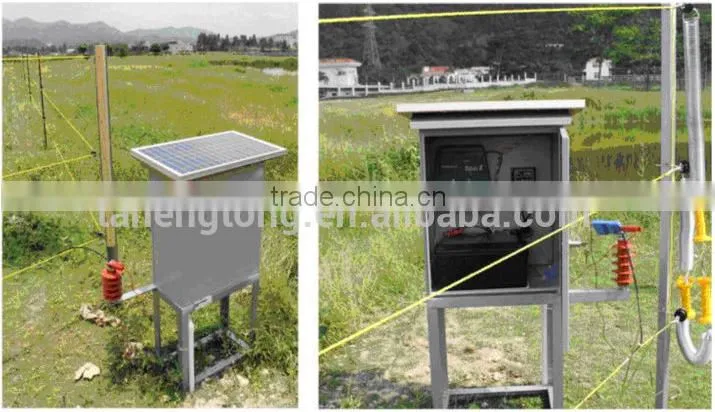 12V solar energizer for electric sheep fence system