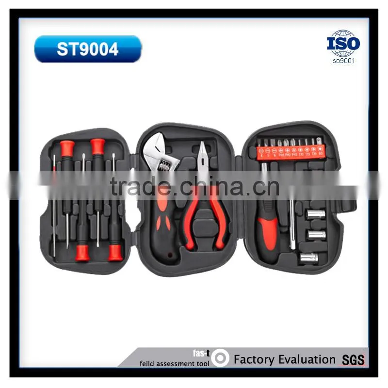 folded box with 25pcs hand tool kits