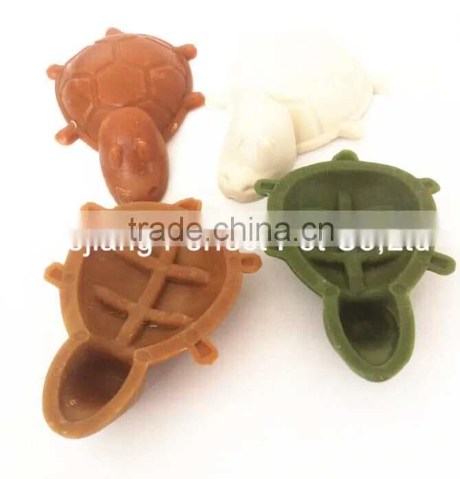 dog food shaped turtle dental treats