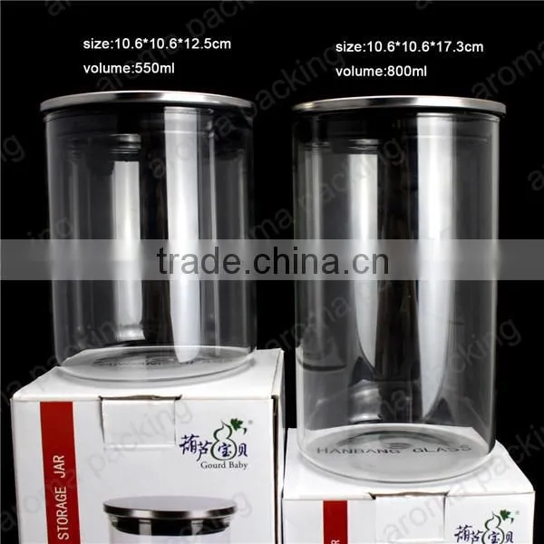 china professional manufacture high quality borosilicate glass bottle with gift box packig