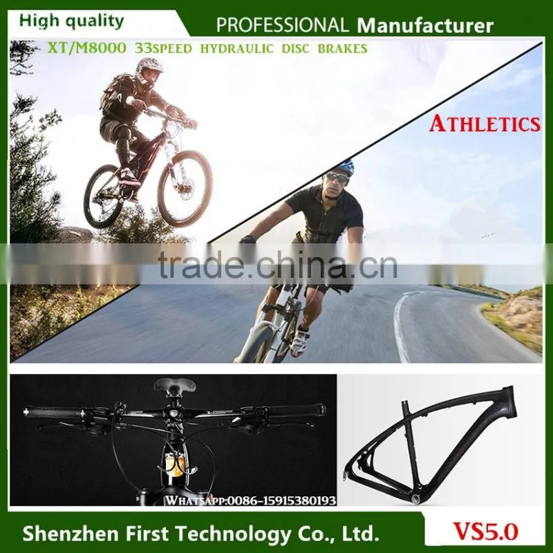 athletic XT 33Speed Gears Men Gender 27.5carbon frame mountain bike for racing