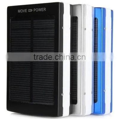 solar led camping lantern with mobile charging solar panel