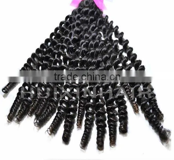 malaysian virgin weaving 100% human hair quality products malaysian spiral curly