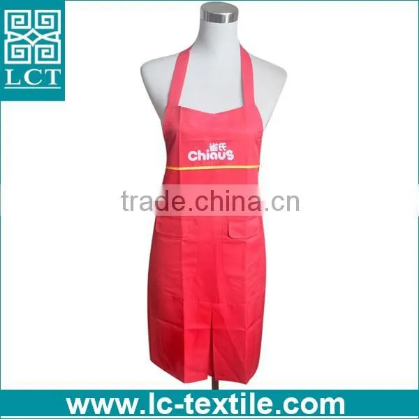 cheap promotional custom print plaid apron