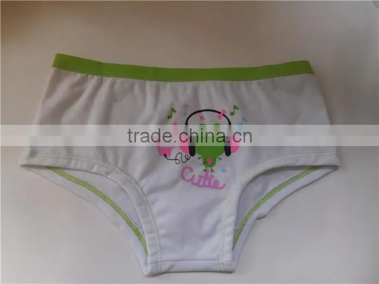 Best quality new design child cotton panty sexy children underwear