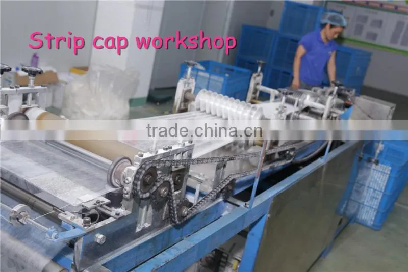 pleated nonwoven disposable hair nets