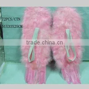 wholesale red feather wings