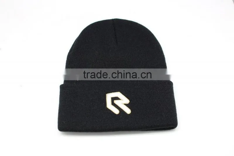 Long Wool Acrylic Hip Hop Knit Beanies Winter Beanies