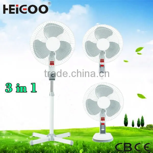 Guangdong China Cheap Home 3 in 1 Stand Fan