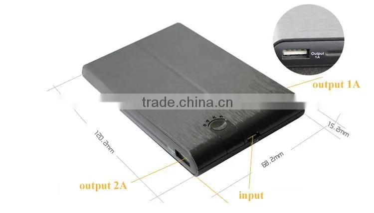 large capacity slim power bank