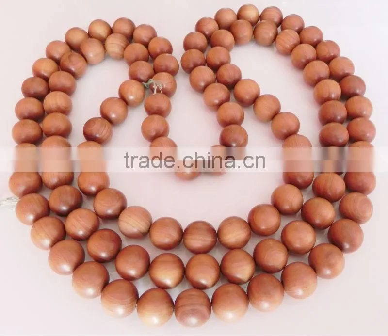 mala buddhist beads/sandalwood beads/sandalwood beads-rosary making