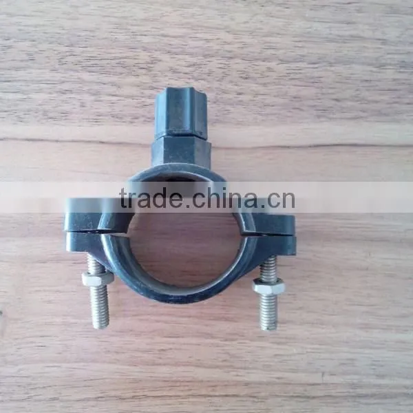 High quality carbon steel and plastic pipe clamp