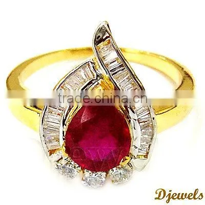 Diamond Jewellery Gold Rings,Ruby Diamond Rings,Valentine Rings