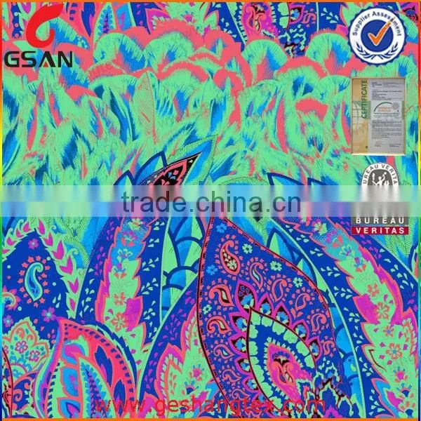 4 way stretch nylon spandex fabric custom fabric