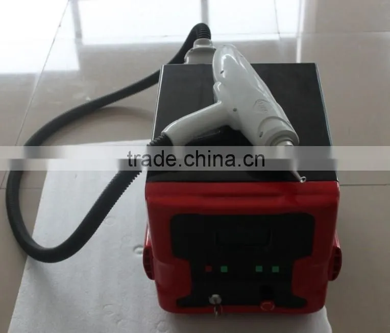 2014 factory price hot seller nd yag laser / 1064nm & 532nm / q-switched nd yag laser beauty machine