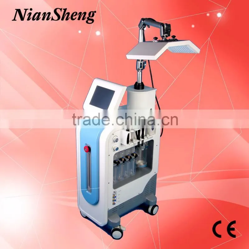 2016 new 3 spile oxygen jet peel machine jet peel handpiece