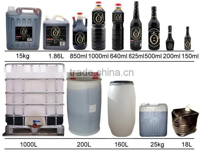 640ml plastic light soy sauce - soy sauce factory