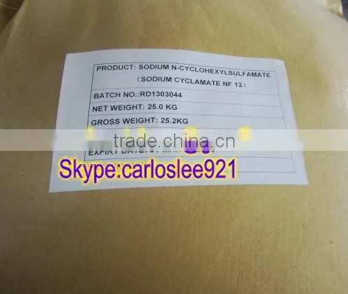 Sweeteners sodium cyclamate food grade CP 95