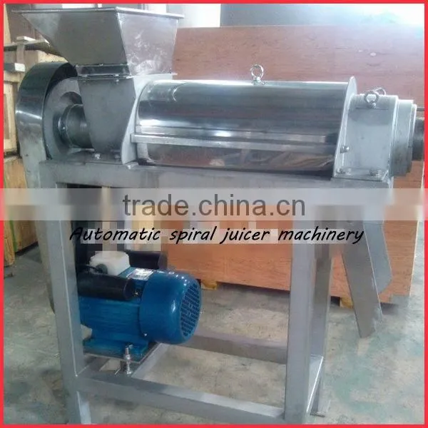 Manufacturer industrial prickly fruit spiral hydraulic juicer press machine for pear,tomato, pineapple