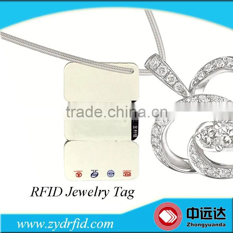 HF ISO 15693 RFID tag label RFID custom printed jewelry tags