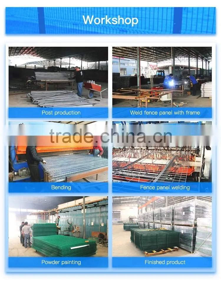 Small welded wire mesh decorative garden artificial fencing