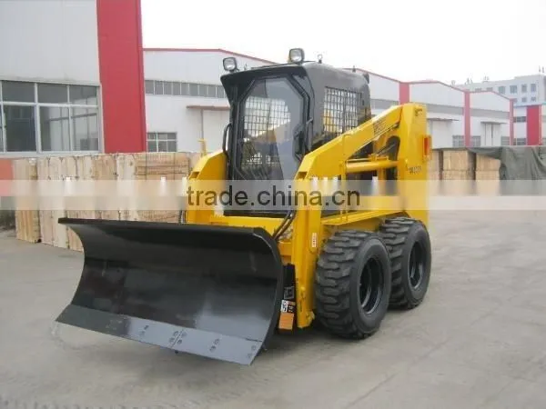 Hydraulic Joystick Super Monkey Brand JC65 Mini Skid Steer 900kg Skid Steer Tires 12x16.5