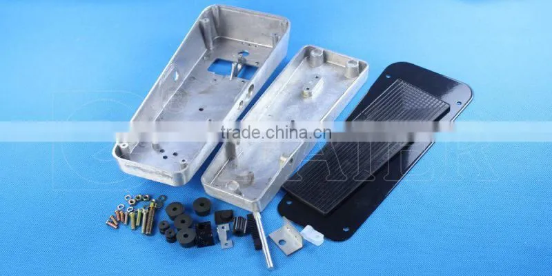 Aluminum pedal enclosure