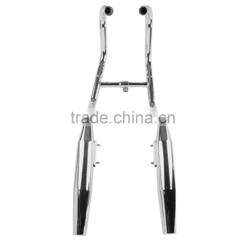 Chrome Two side Exhaust Muffler for Honda CMX250 Rebel 250 1985-2014 86 96 06 08