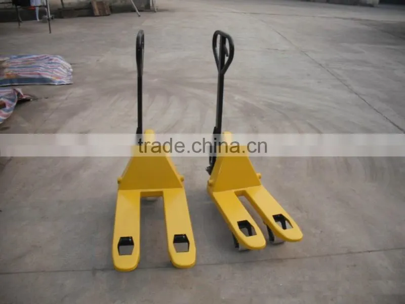 2ton 2.5ton 3ton 5ton hand pallet fork lifter ,hydraulic pallet truck for sale