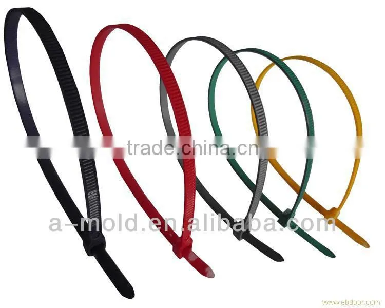 RoHS CE SGS certificates plastic colored magnificent nylon cable ties