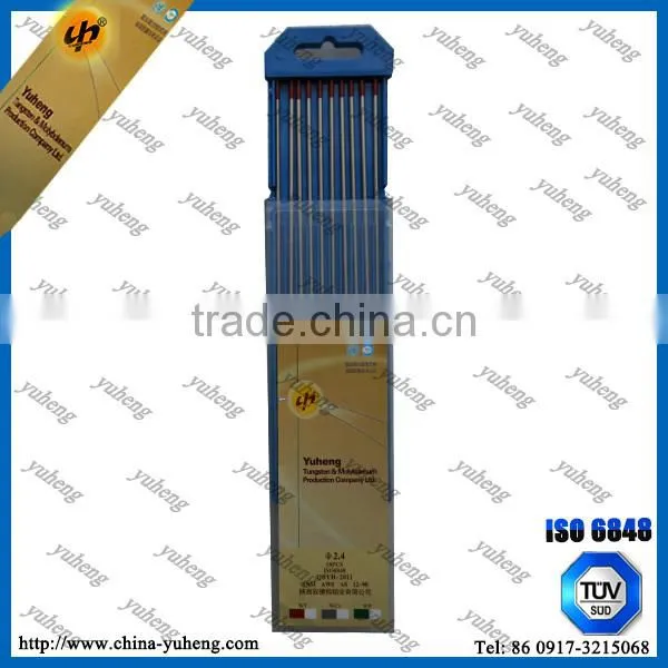 Tungsten WT20 1.6mm tig Welding Electrodes tungsten needle 150mm/175mm