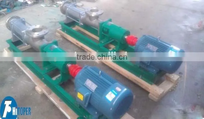 Single or twin screw pump to equip with filter press, many models for your choosing to satisfy your different intentions.