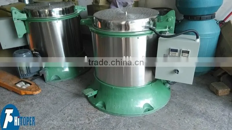 Plating metal used spin dryer, to separate the plating solution