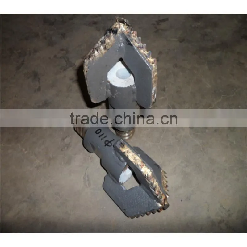 Three wings drag bits tungsten carbide drag bit