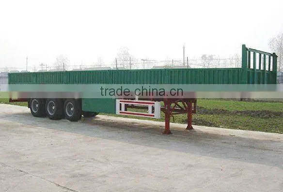 3 Axles CargoTransport Truck And Trailer Dimensions