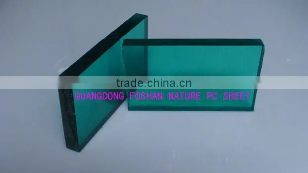 plastic polycarbonate board solid sheet for decorative ,parking cover