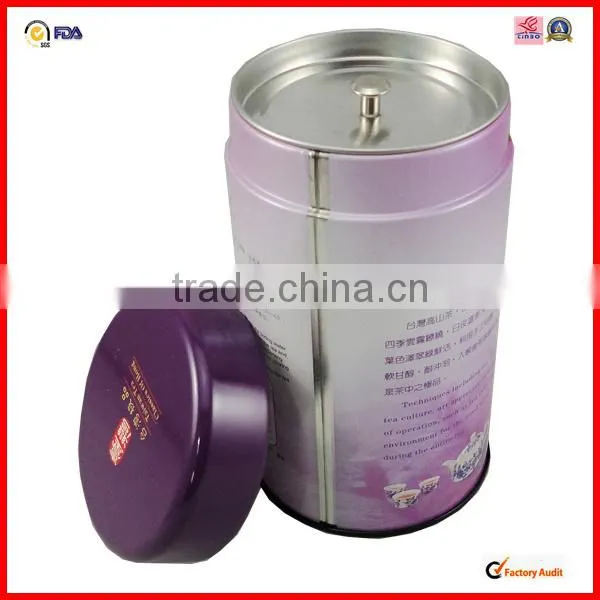 china alibaba factory price Taiwan alishan green tea tin can
