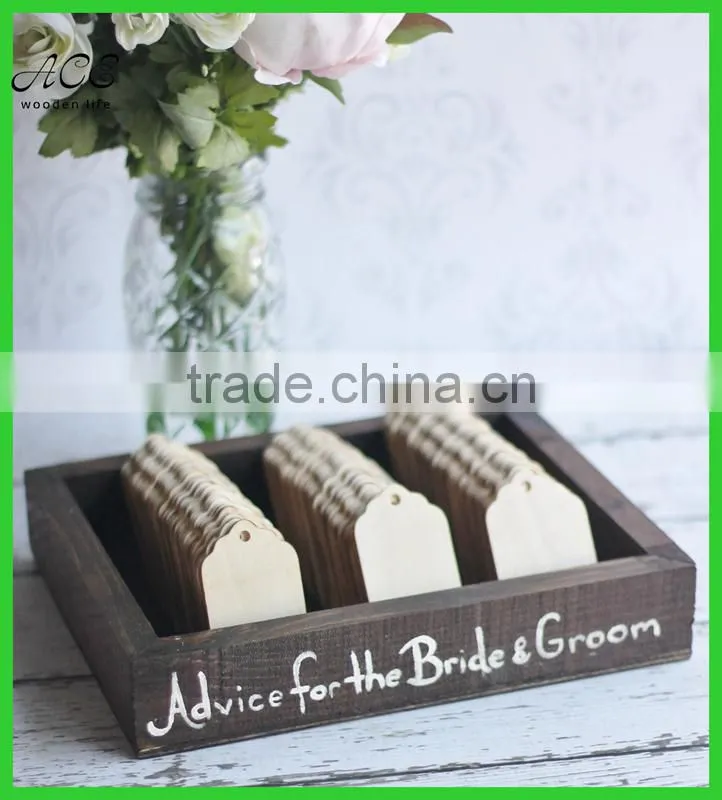 Rustic wooden box Rustic wood box