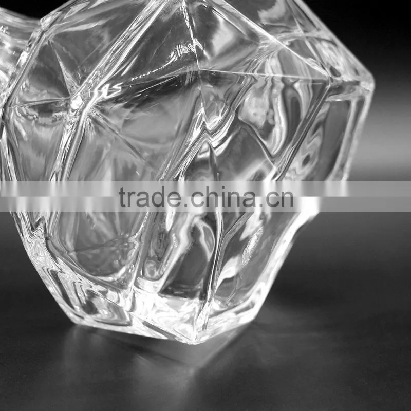 500ml Crystal Clear Liquor Bottle, High Quality Glass Bottle wholesale for Vodka
