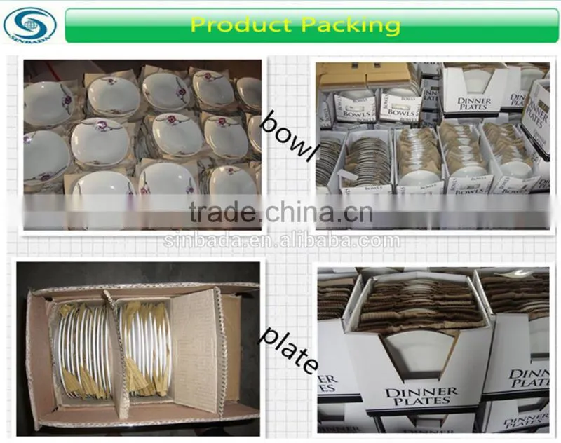 promotional ceramic tableware sets,cheap restaurant dinner set